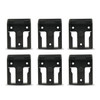 Tool Mounts Black Battery Mounts suit DeWalt XR 20V 6pk