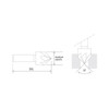 Alpha 8mm Countersink 5 Flute