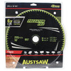Austsaw Extreme: Wood with Nails Blade 255mm x 30 Bore x 80 T Table Saw