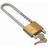 Master Lock Padlock Brass 45mm Long Shackle