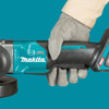 Makita 40V Max BRUSHLESS AWS* 125mm (5”) Angle Grinder. Paddle Switch. Variable Speed - Tool Only