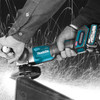 Makita 40V Max BRUSHLESS AWS* 125mm (5”) Angle Grinder. Paddle Switch. Variable Speed - Tool Only