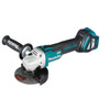 Makita 18V BRUSHLESS 125mm Angle Grinder. Slide Switch. Variable Speed. Kick Back Detection - Tool Only