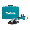 Makita 18Vx2 BRUSHLESS AWS 230mm Angle Grinder. Paddle Switch. Kick Back Detection. Electric Brake. Anti-Vib Handle & Carry Case - Tool Only