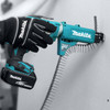 Makita 18V BRUSHLESS High Speed Screwdriver. Autofeed Collated Screwgun Attachment & MakPac Case - Tool Only