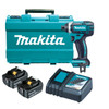 Makita 18V Impact Driver Kit - Includes 2 x 5.0Ah Batteries. Rapid Charger & Carry Case