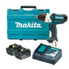 Makita 18V 1/2” Impact Wrench Kit - Includes 2 x 3.0Ah Batteries. Rapid Charger & Carry Case
