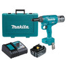 Makita 18V Brushless 6.4mm Rivet Gun - Includes 1 x 5.0Ah Battery. Rapid Charger & Carry Case