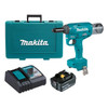 Makita 18V Brushless 4.8mm Rivet Gun - Includes 1 x 5.0Ah Battery. Rapid Charger & Carry Case