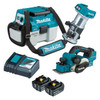 Makita 3 Piece BRUSHLESS Combo Kit - DVC750LZX1. DRT50Z. DKP181Z. 2 x BL1850B. DC18RC