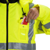 Makita 12V Max High Visibility Heated Jacket (Large) - Tool Only