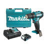 Makita 12V Max Driver Drill Kit - Includes 1 x 1.5Ah Batteries. Charger & Case