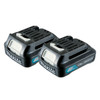 Makita 12V Max Hammer Driver Drill Kit - Includes 2 x 1.5Ah Batteries. Charger & Case