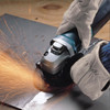 Makita 125mm (5”) Angle Grinder. 1400W. Constant Speed Control. soft start. current limiter. variable speed. SJS