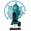 Makita 18V 330mm (13”) Jobsite Fan - Tool Only