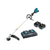 Makita 36V (18V x 2) 5.0Ah Li-ion Cordless Brushless Loop Handle Line Trimmer Combo Kit