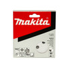 Makita Sanding Disc Hook & Loop White 125mm / 80# Punched - (10pk)