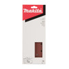 Makita Sand Paper 180# / 1/2 Sheet Brown Punched - (10pk)