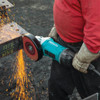 Makita 180mm / 7” Straight Handle Angle Grinder