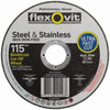 Flexovit A46TBF41 Mega Inox 115x1x22 Cutting Disc