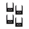 Tool Mounts Black Tool Mounts suit Makita 40V XGT 4pk