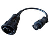Tweco 4 pin to Lincoln 5 pin Torch Trigger Adapter Lead