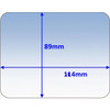 Clear Outer Lens 114x89mm suit Cigweld Weldskill 10pk
