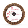 3M Scotch-Brite Cut & Polish Roloc Flap Brush 63 X 32mm Medium