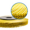 3M 150mm X 12mm Scotch-Brite Yellow 80 Grit Curved Radial Bristle Brush