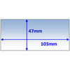 Clear Inner Lens 103x47mm 5pk
