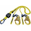 3M DBI-SALA Force2 Adjustable Shock Absorbing Kernmantle Rope Lanyard - Double Tail Z13206119R