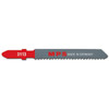 Alpha Jig Saw Blade HSS 75mm 12 tpi Wavy Euro Shank A3113 5pk