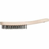 Pferd Hand Brush S/S 4R Wood Handle HBU40