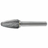Holemaker Carbide Burr Tree Shape Radius End 1/2' X 1” Head 1/4” Shank