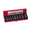 Genius 1/2 Dr 10-24mm C/M Deep Impact Socket Set Metric 10pce