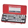 Genius 3/8 Dr 6-21mm & 1/4-7/8 C/V Hand Socket Set Metric & Imperial 32pce
