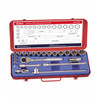 Genius 5/16-1-1/2 1/2 Dr C/V 6pt Hand Socket Set Imperial 27pce