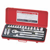 Genius 3/8 Dr 6-21mm C/V Hand Socket Set Metric 20pce