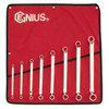 Genius 6-22mm Double Ended Offset Ring Spanner Set Metric 8pce