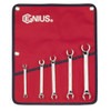 Genius 1/4-7/8 Flare Nut Wrench Set Imperial 5pce
