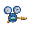 BlueJet Argon 45LPM Twin Gauge Regulator Side Inlet