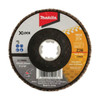 Makita 36 Grit XLOCK 125mm Zirconica Angle Flap Disc