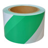 Green and White Barricade Tape 100m x 75mm