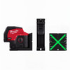 Milwaukee M12 Cordless Cross Line + 2 Plumb Laser Skin Only