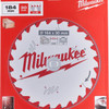 Milwaukee 184mm (7-1/4") 24T Framing Circular Saw Blade With 30mm Arbor