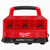 Milwaukee M18 6 Bay PACKOUT Rapid Charger
