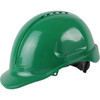 Maxisafe Green Vented Hard Hat Ratchet Harness