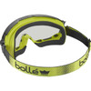Bolle Universal Goggle PC Clear Platinum Top Bottom Indirect Vented with Foam