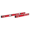 Milwaukee Redstick 600mm/1200mm Magnetic Box Level Set