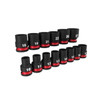 Milwaukee Shockwave 10-27mm 1/2 Dr 6pt Standard Impact Socket Set Metric 14pce